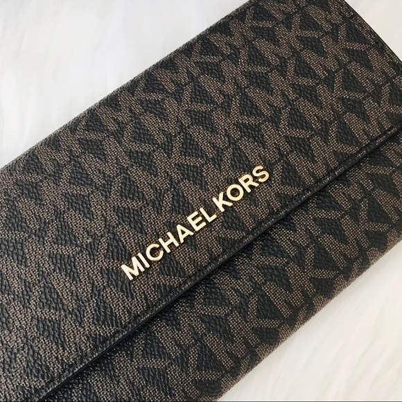 Jet set travel large Trifold Wallet michael Kors - Picture 2 of 7